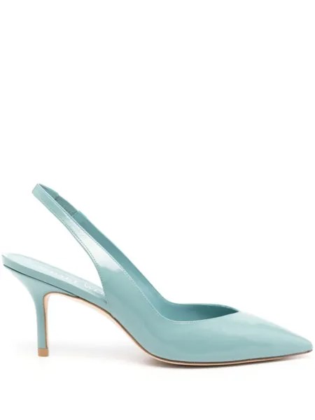 Stuart Weitzman туфли Eva 75, синий