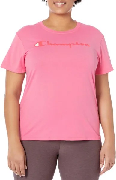 Классическая футболка Champion, цвет Pink Ribbon