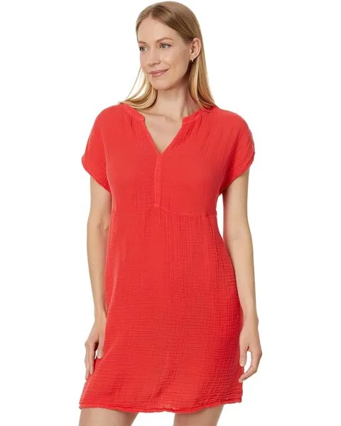 Платье Michael Stars Mira Split Neck, цвет Spritz
