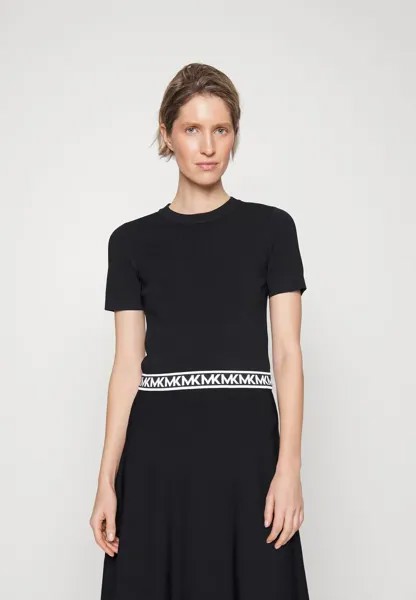Футболка с принтом MICHAEL Michael Kors, черный