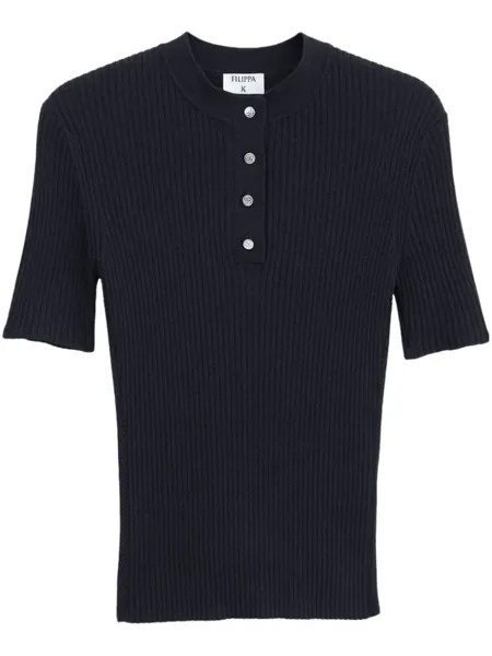 Filippa K трикотажный топ, черный