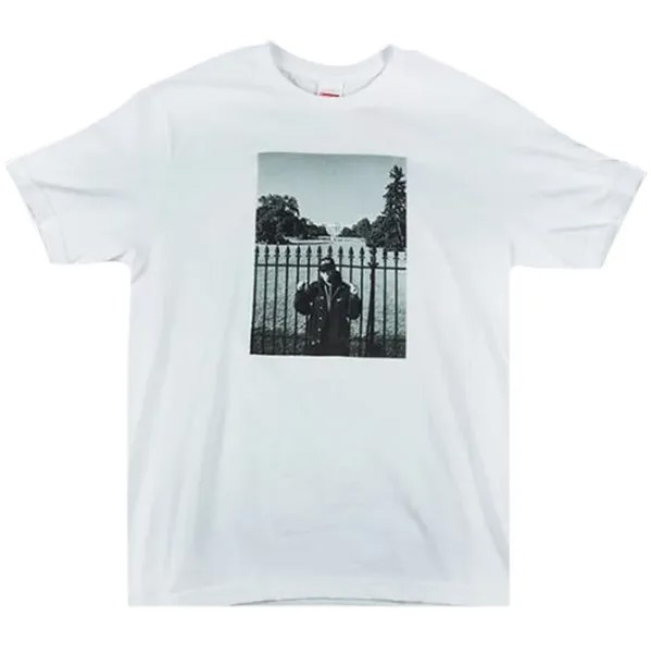 Футболка Supreme x Undercover x Public Enemy Whitehouse T-Shirt 'White', белый