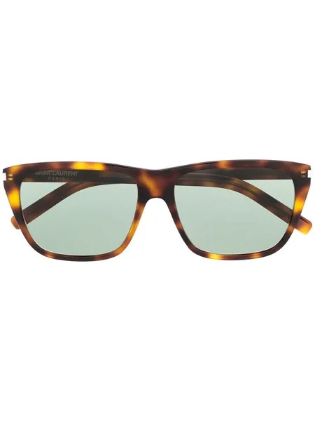 Saint Laurent Eyewear солнцезащитные очки в квадратной оправе