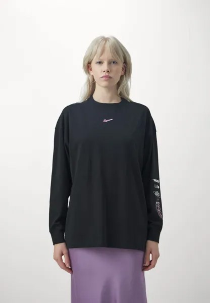 Рубашка с длинным рукавом Nike Sportswear, цвет black/bold berry