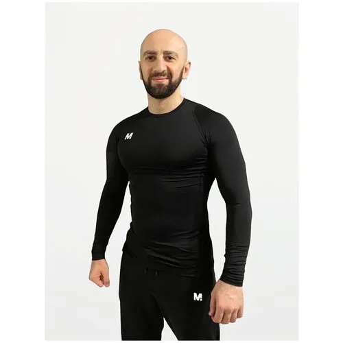 Лонгслив компрессионный M.SPORT, цвет синий, размер S