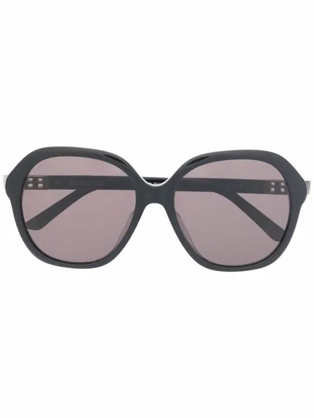 Balenciaga Eyewear солнцезащитные очки в массивной квадратной оправе