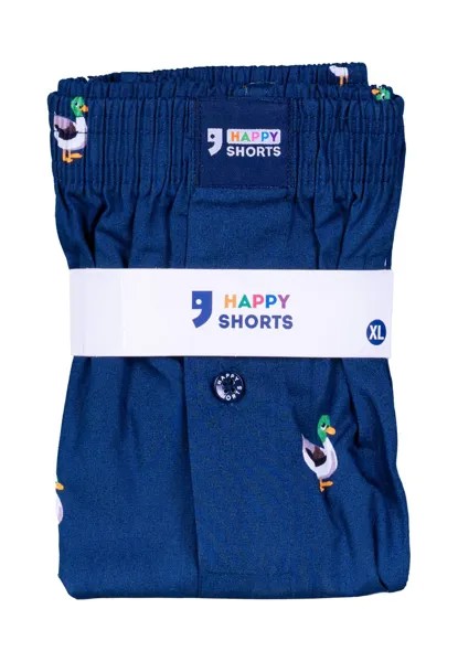 Боксеры WIDE MOUSE Happy Shorts, темно-синий