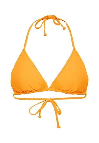 Верх бикини смешанного дизайна с треугольными чашками CHIEMSEE, цвет Orange Pop