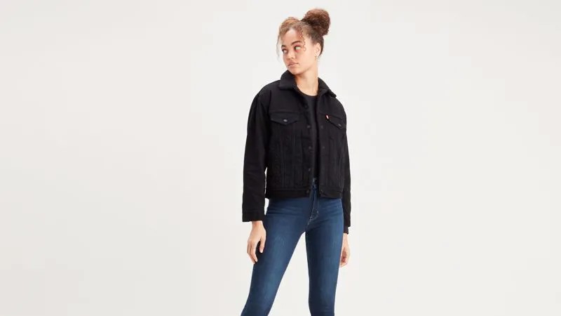 Ex-Boyfriend Sherpa Trucker Jacket