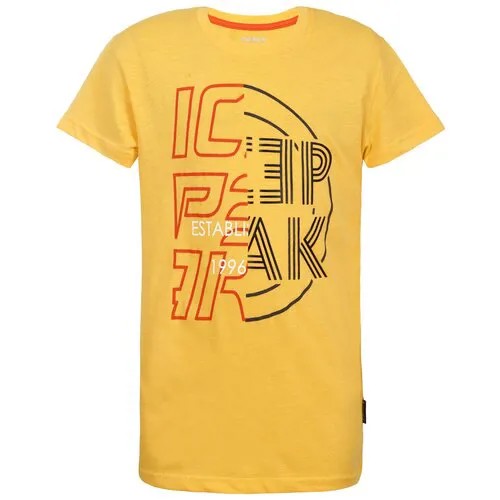 Футболка ICEPEAK, размер 140, желтый