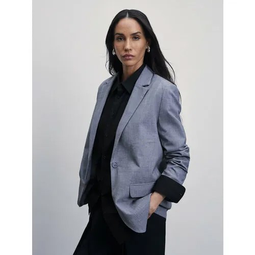Пиджак Zarina, размер 2XS (RU 40)/170, серый