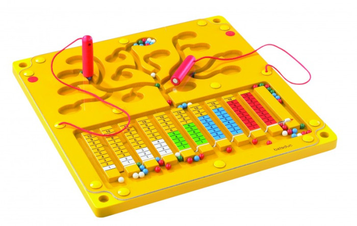 Деревянная игрушка Beleduc Настенный игровой элемент Числовое дерево