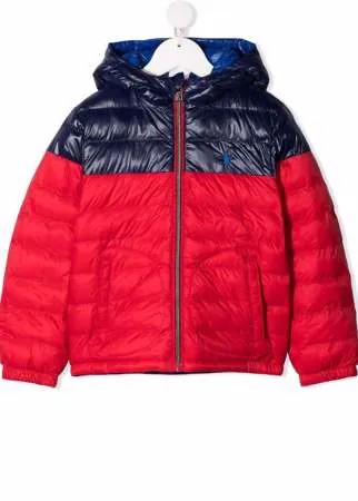 Ralph Lauren Kids двусторонний пуховик с логотипом Pony