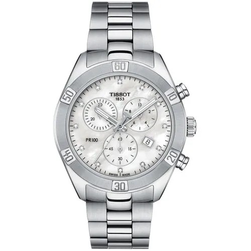 Наручные часы TISSOT T-Classic T101.917.11.116.00, серебряный, белый