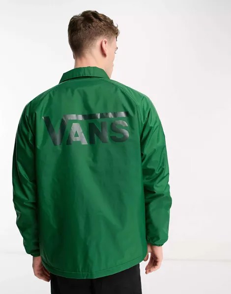 Двусторонняя куртка Vans Torrey зеленого и черного цветов