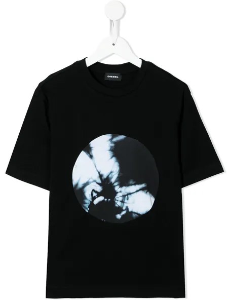 Diesel Kids футболка с графичным принтом