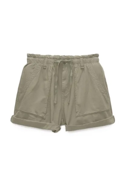 БЕРМУДА Rustic PULL&BEAR, Шорты темно-зеленый