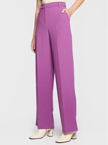 Тканевые брюки свободного кроя Silvian Heach, фиолетовый