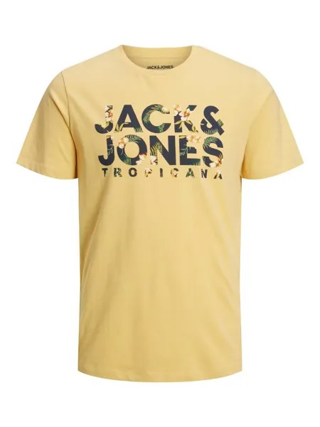 Футболка JACK & JONES Becs, желтый