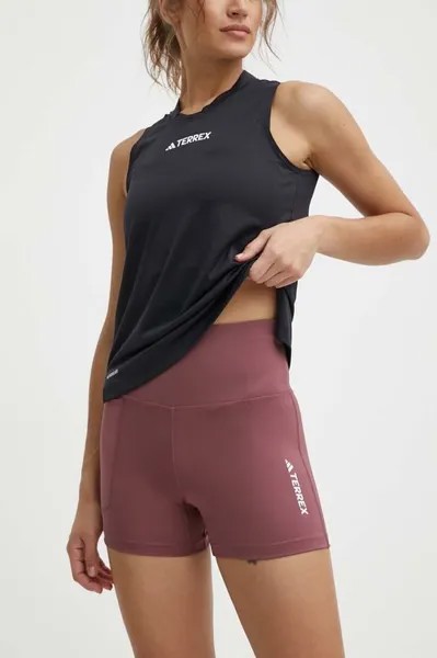 Мультиспортивные шорты adidas Terrex, бордовый