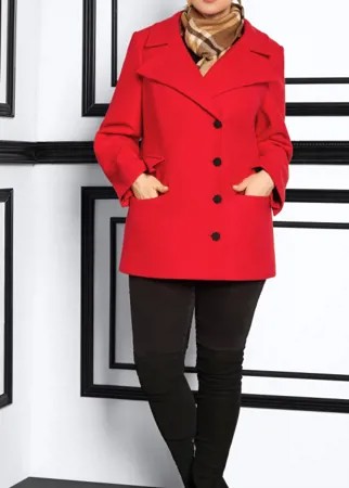 Пальто Lissana-3910 В цвете: Красный; Размеры: 50,52