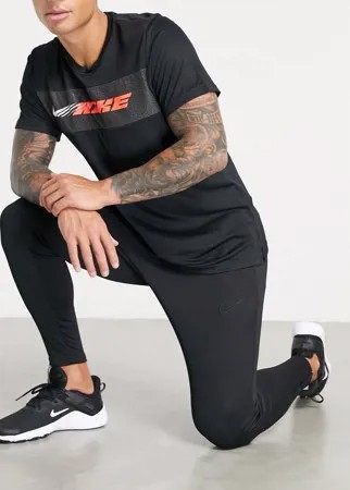 Черные суженные книзу джоггеры Nike Football-Черный цвет