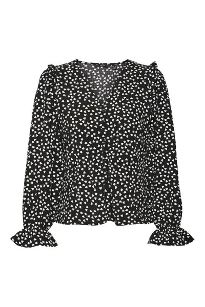 Кривая рубашка Vero Moda Curve, черный