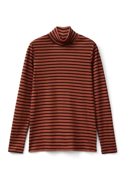Рубашка с длинным рукавом STRIPED TURTLENECK United Colors of Benetton, коричневый