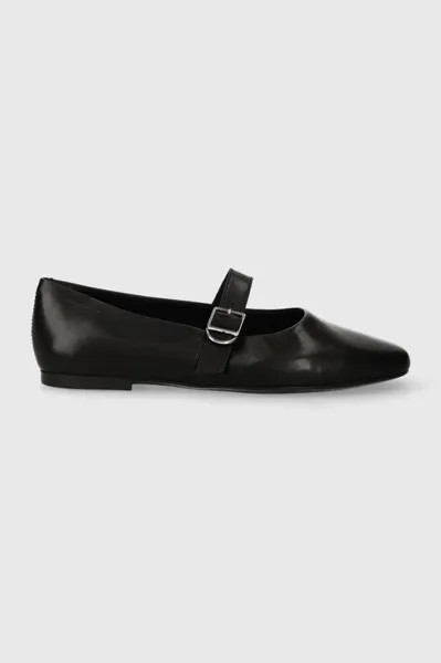 Кожаные балетки JOLIN Vagabond Shoemakers, черный