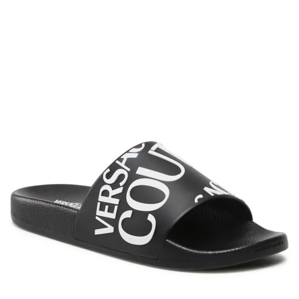 Шлепанцы Versace Jeans Couture, черный