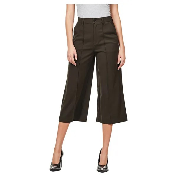 Брюки G-Star Pintuck Culotte, серый
