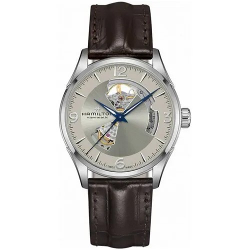 Наручные часы Hamilton Jazzmaster H32705521, бежевый, коричневый