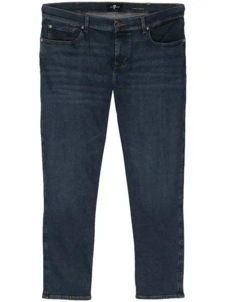 7 For All Mankind зауженные джинсы, синий