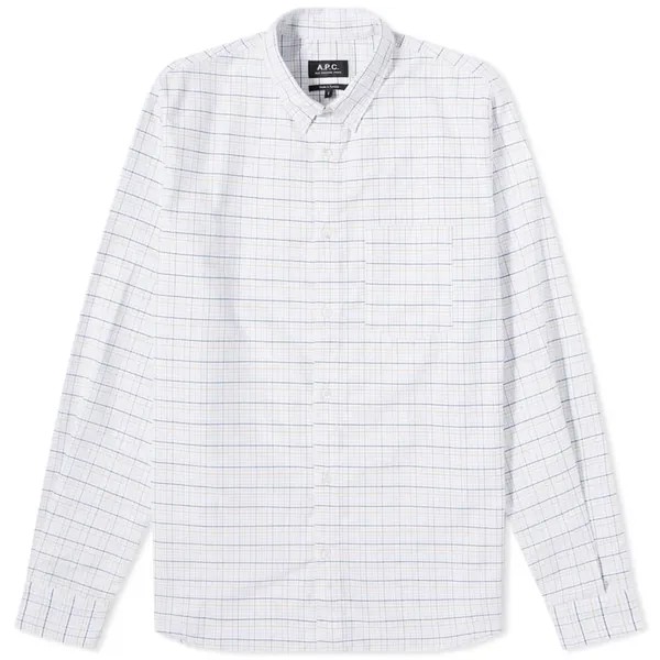 Рубашка A.P.C. Eddy Check Oxford Shirt