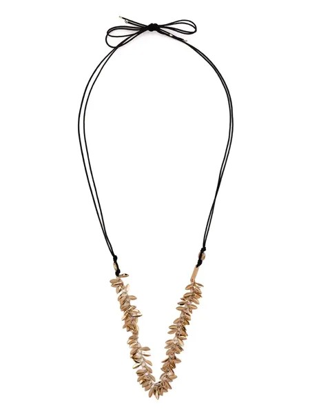 Isabel Marant колье Shiny Leaf