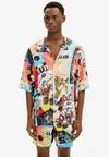 Рубашка Desigual, синий