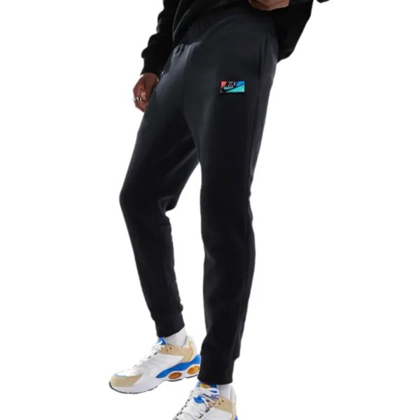 Джоггеры Nike Club Patch Logo, черный