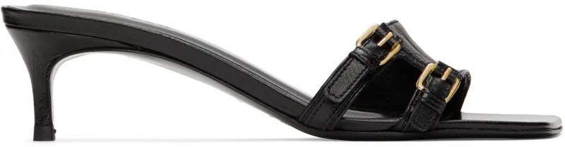 Черные босоножки на каблуке Roni BY FAR