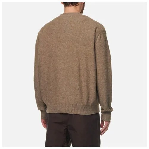 Мужской кардиган thisisneverthat T-Logo Boucle коричневый, Размер L