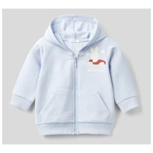 Худи на молнии United Colors of Benetton для новорожденных 22A-35Q2A500E-081-74