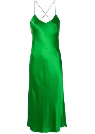 Michelle Mason коктейльное платье без рукавов с бретелями
