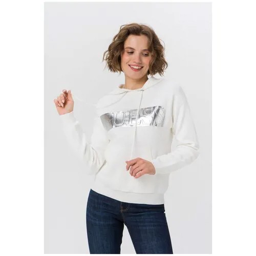 Худи с логотипом GUESS JEANS W1BR26Z26I0G6K6 Розовый 48