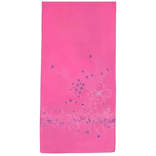 Шарф Roby Foulards, 160х40 см, розовый