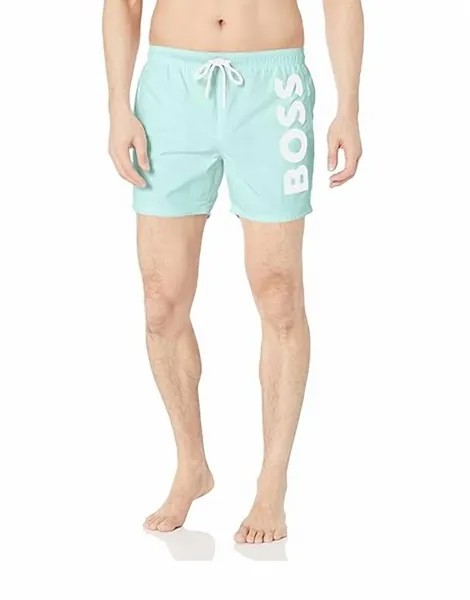 Стандартные плавки Octopus цвета Paradise Blue Hugo Boss