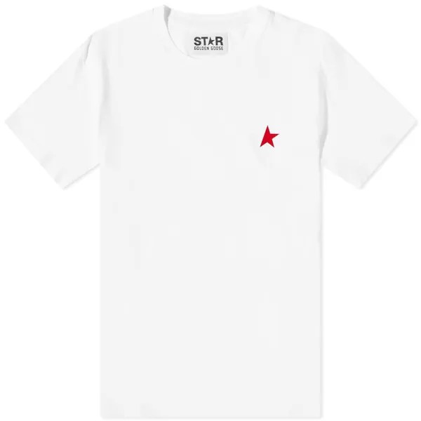 Футболка Golden Goose Small Star Chest Logo Tee