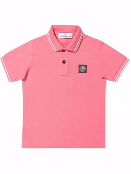 Stone Island Junior рубашка поло с короткими рукавами