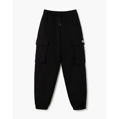 Брюки Gloria Jeans, размер 11-12л/152 (38), черный
