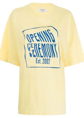 Opening Ceremony футболка с короткими рукавами и логотипом