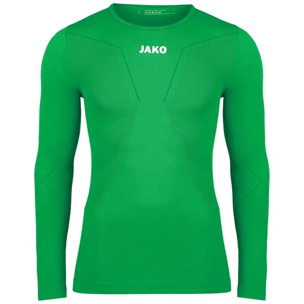 Лонгслив Jako Comfort 2.0, зеленый