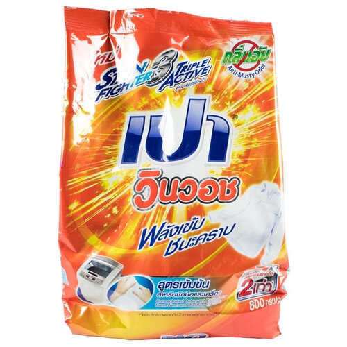 Стиральный порошок Lion Pao Win Wash Regular 0.8 кг пластиковый пакет